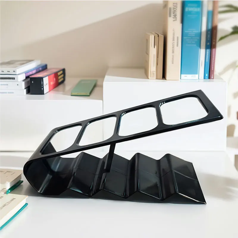 4 Frame Remote Control Storage Rack Mobile Phone Holder Stand Plastic ...