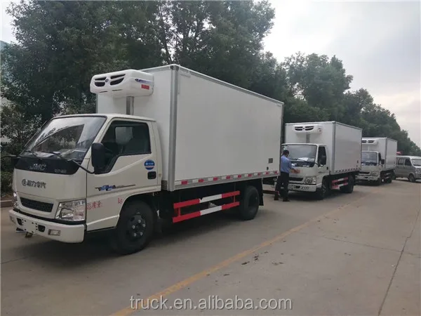 China Used Cold Truck With Refrigerator Unit,Insulated Box For Refrigeration