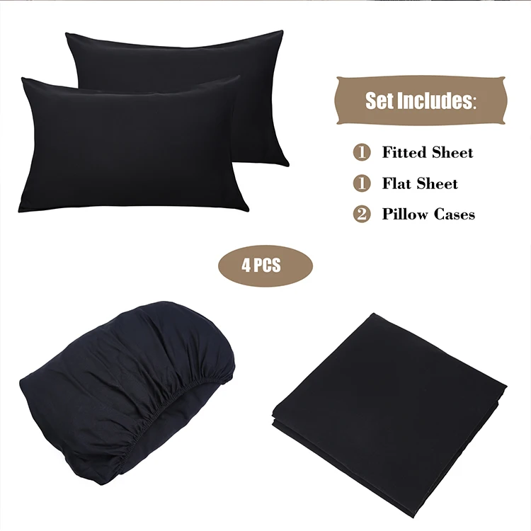 Bed Sheet Fitted Cheap Bedding Set Home