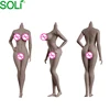 Doll 1/6 European Shape Female Body Action Figure In Kt004 Skin Big Bust Fit Toys