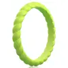 Multi Color optional And Durable Silicone Finger Ring Thin Rubber brand Stackable Ring