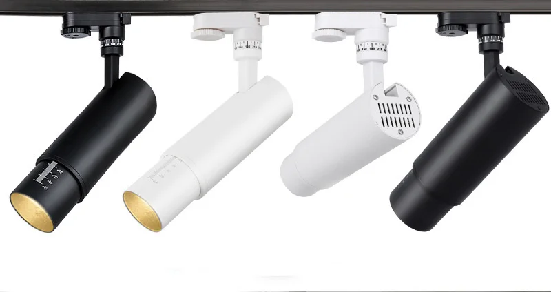 20w 30w 40w Montado En La Superficie Cob Enfoque Zoom Tienda De Ropa  Decoración De Casa Led Proyector Led Luz De La Pista - Buy Foco Llevado De  La Pista,Llevó La Luz