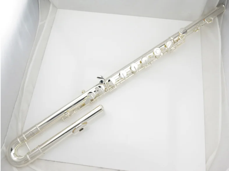 16 Closed Holes Silver Plated Bass Flute Price Buy Bass Flute Price