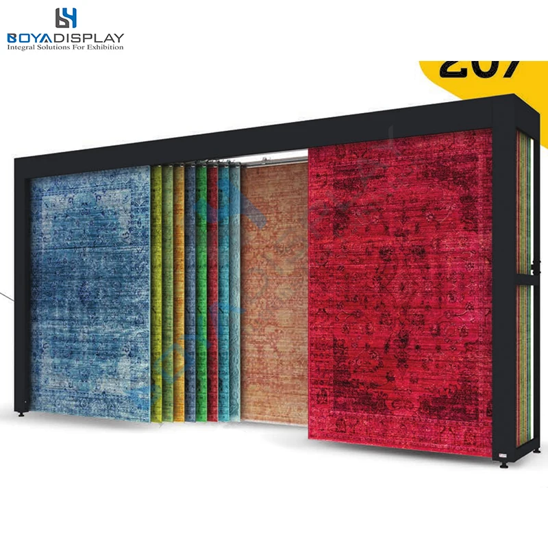 Commercial Hanging Rug Display Rack Carpet Display Stand System Buy