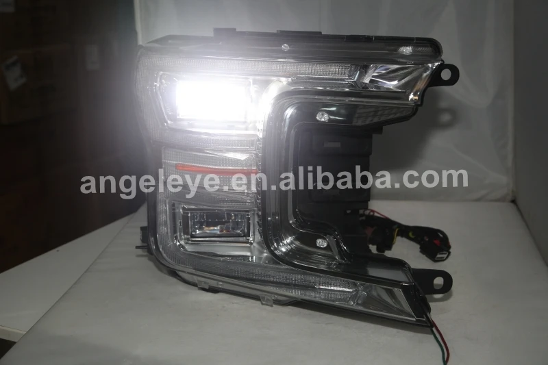 New Arrival led Headlight For FORD for Raptor F150 2015-2017 YZ Flowing Tuning light