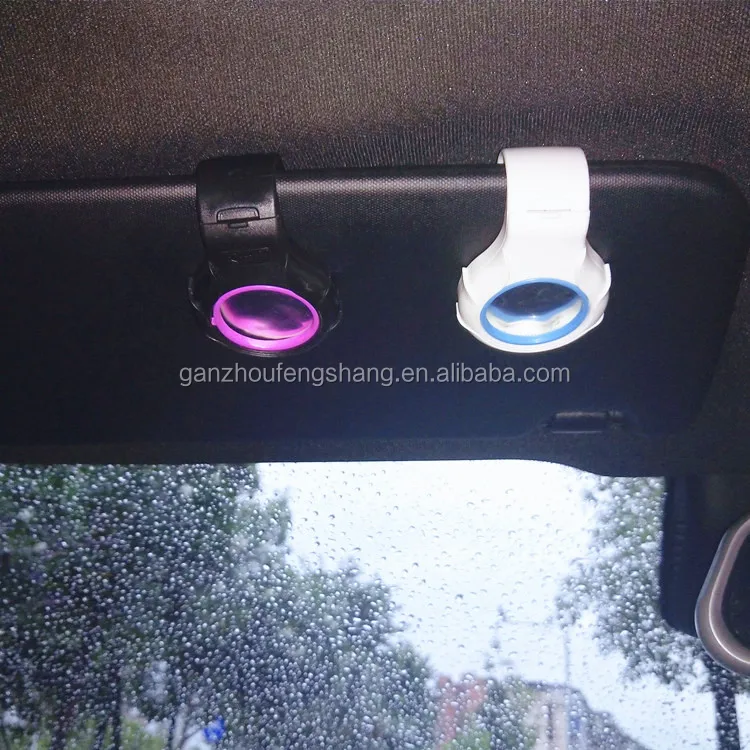 Quick Shipping Promotional Car Air Freshener Sun Visor Clip Diffuser