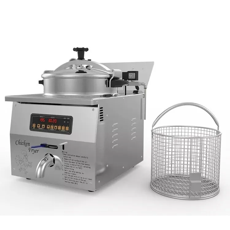 Top Selling Industrial Hot Air Fryer / Small Pressure Fryer Broaster