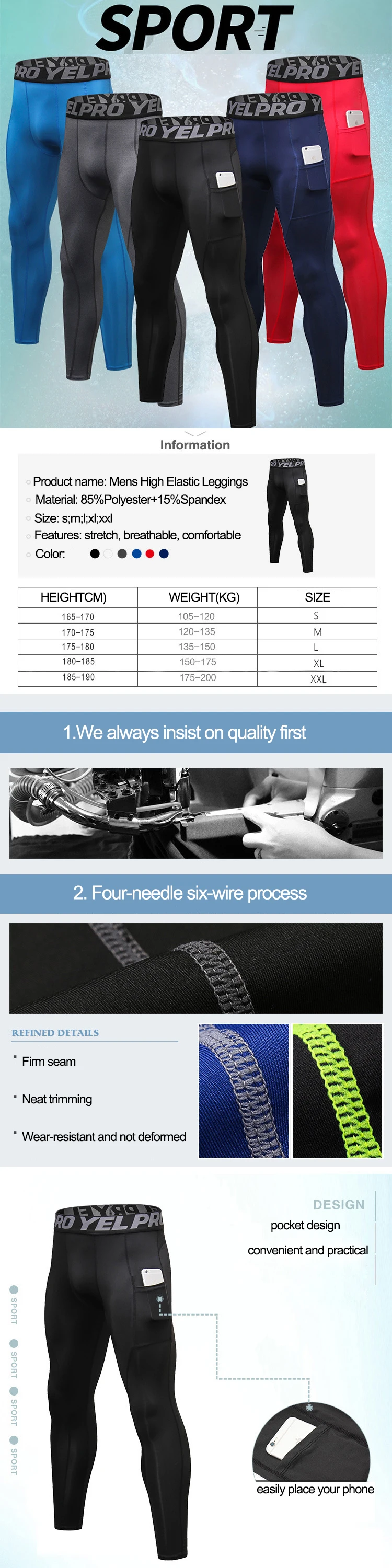 Custom sportswear men running gym high waisted workout leggings custom spandex seamless super soft activewear football leggings