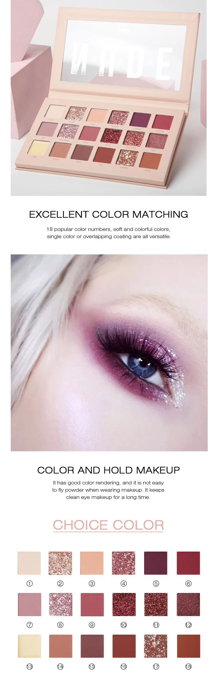 vegan pigmented eyeshadow palette