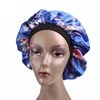 Cheap wholesale silk satin bonnet cap for sleeping