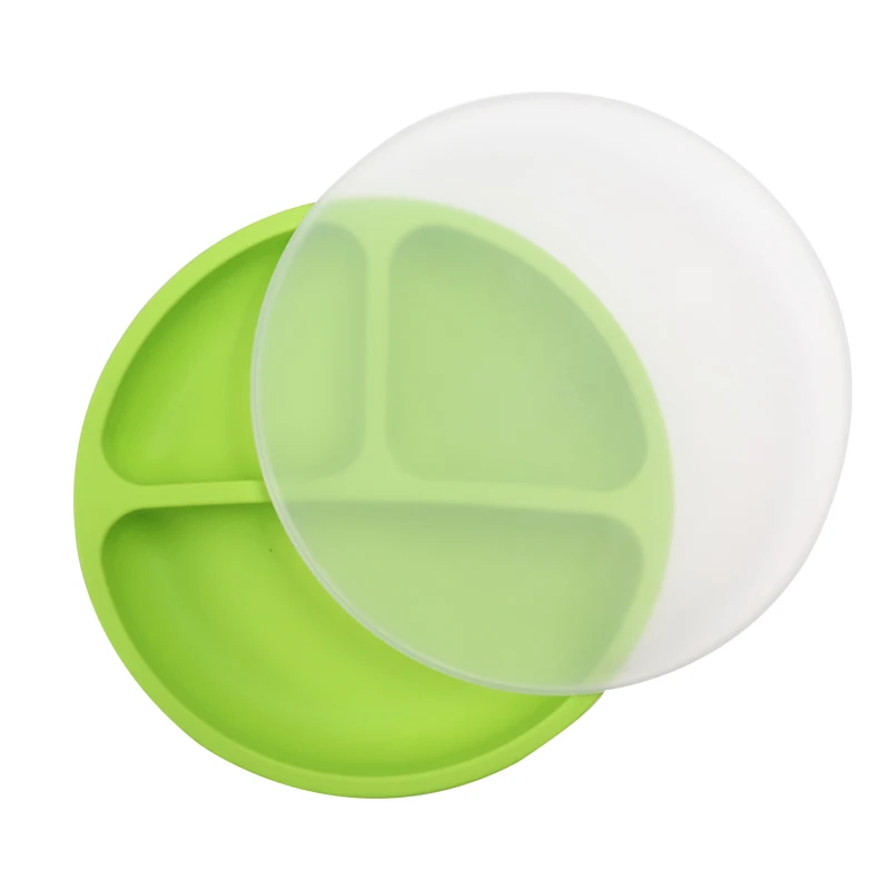 Wellfine Suction Cup Toddler Plates With Suction Custom Baby Plates