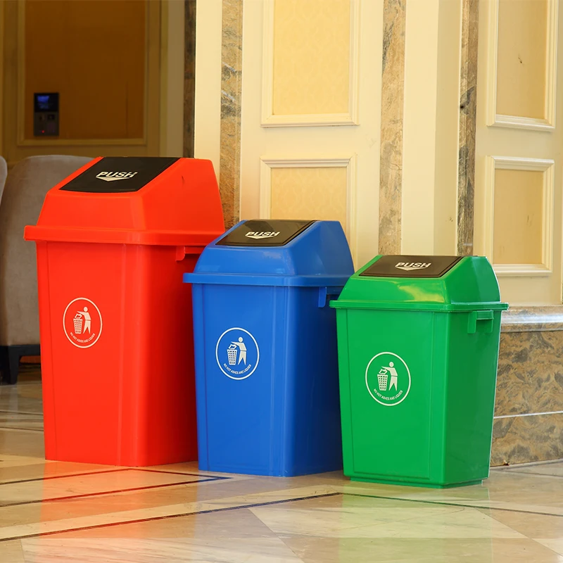 Venta al por mayor canecas de basura para colorear-Compre online los