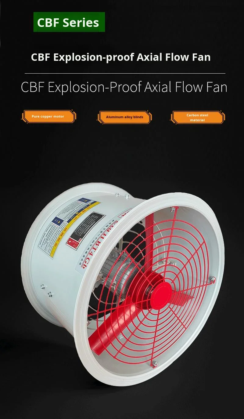 Axial Flow Exhaust Fan, CBF, Explosion-Proof - detail 2