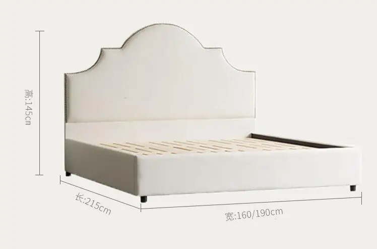 Modern Customized Bed Frame Bedroom Furniture King and Queen Size Children Bed factory