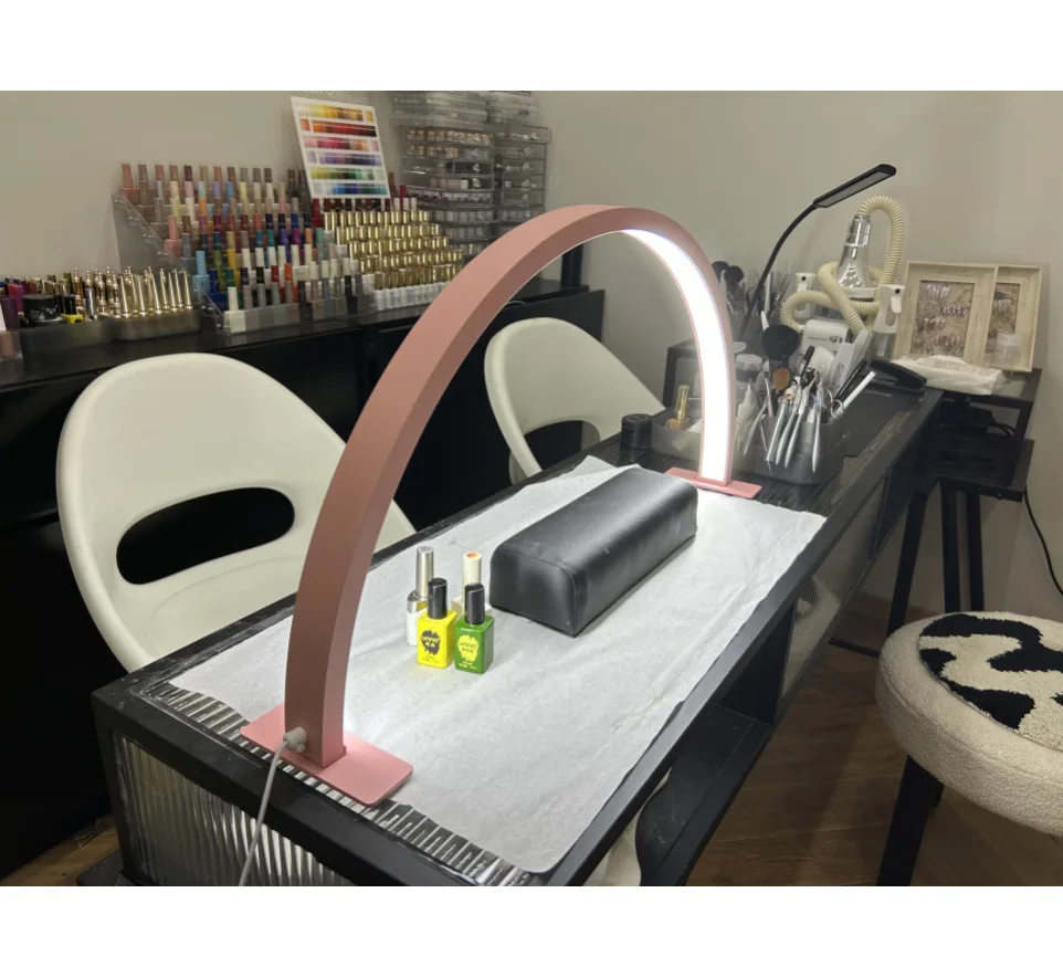 Half Moon Light Arc Led Table Nail Lighting Lamp For Beauty Salon Led