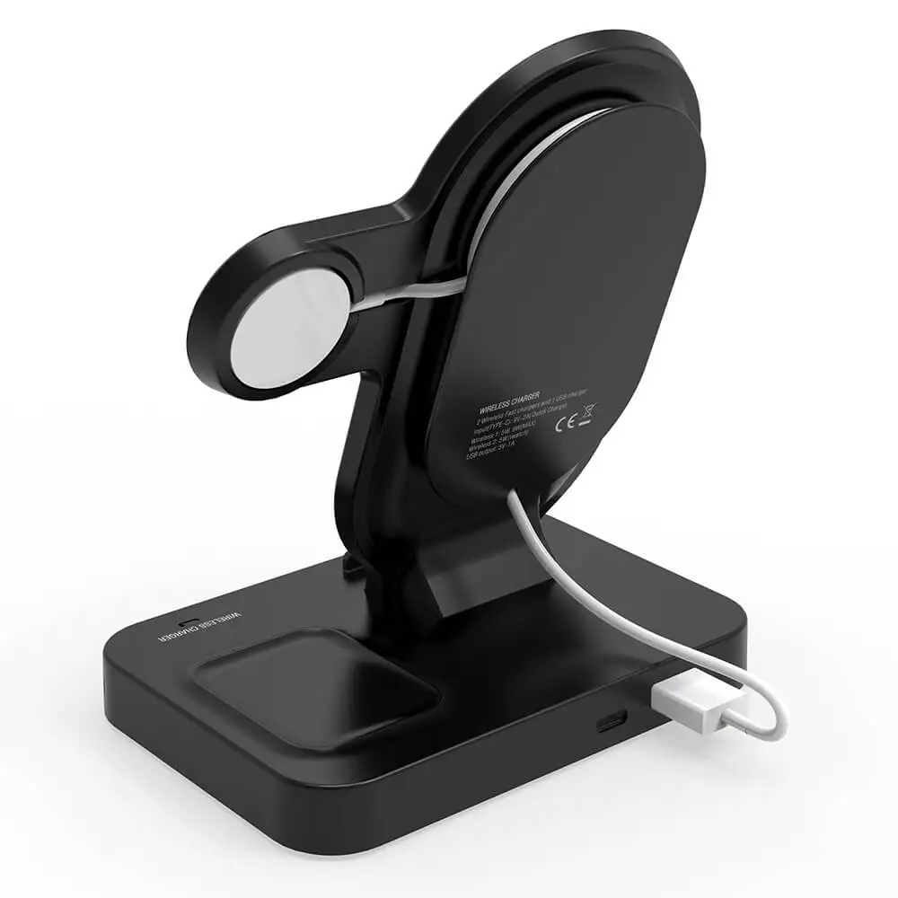 New Arrivals 2020 Amazon Bestseller 3 In 1 Wireless Charging Station 3 ...