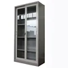 Customized colour steel office cabinet glass door display archives storage filing cabinet