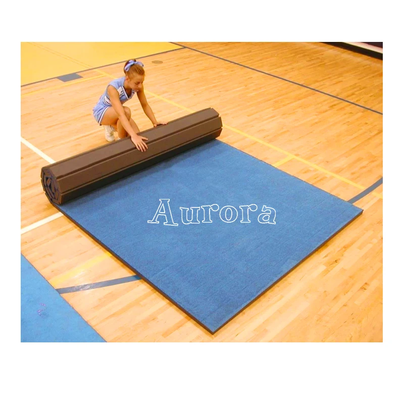 Wholesale Factory Price Gymnastic Equipment Roll Cheer Leading Mats For