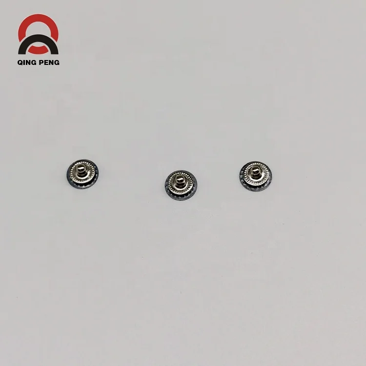 Standard 2.2 Mm Ecg Electrode Male Snap Button H65 Brass And Standard