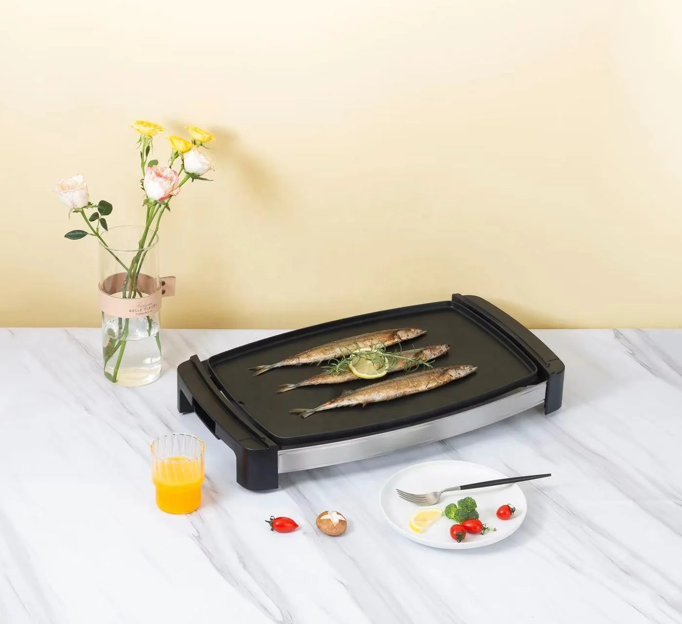 2023 Hot Sale Wholesale Nonstick Coating Electric Grill Smokeless