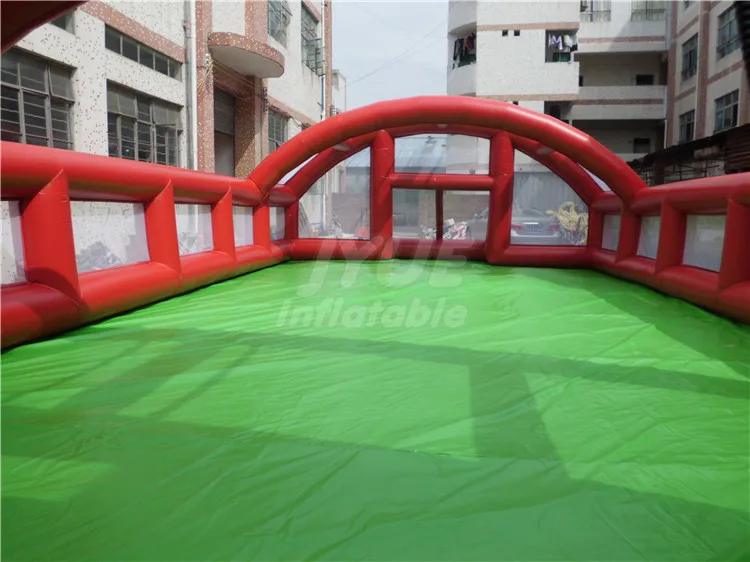 Sport Court Arena Playground Inflatable Football Pitch Soccer Field For