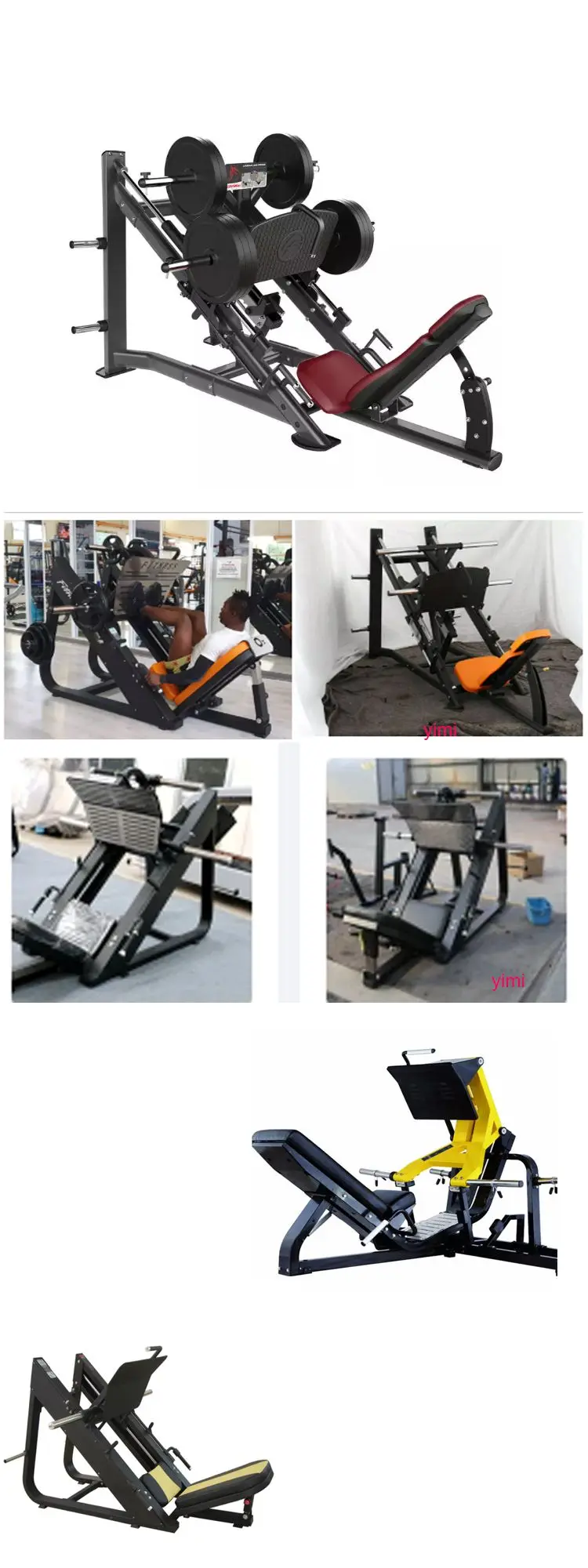 Seated Linear Gym Equipment Precor 45 Degree Leg Press Fitness Machine