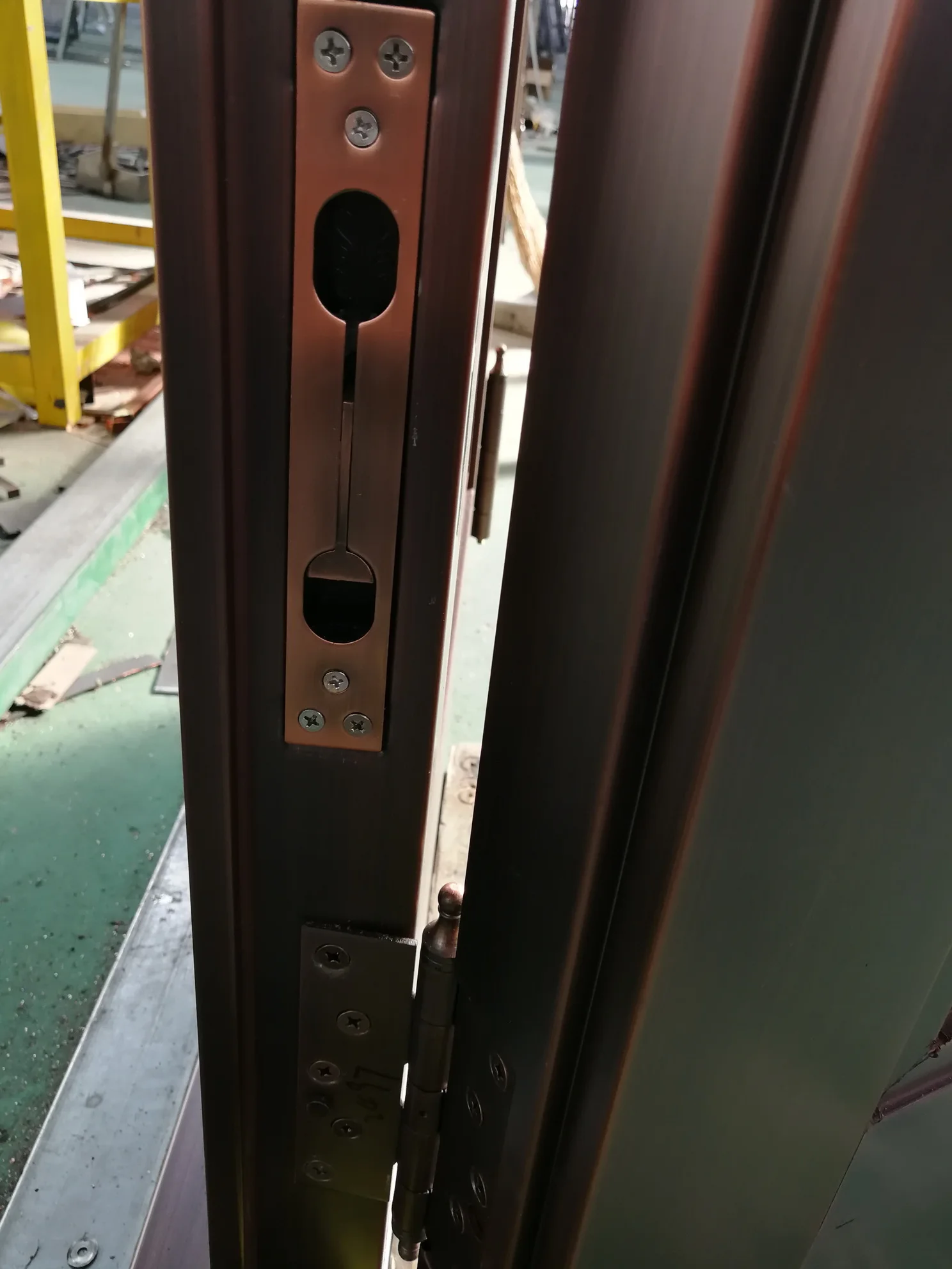 De Metal De Puerta De Vidrio De 4 Hojas De Exterior,Puertas De Entrada