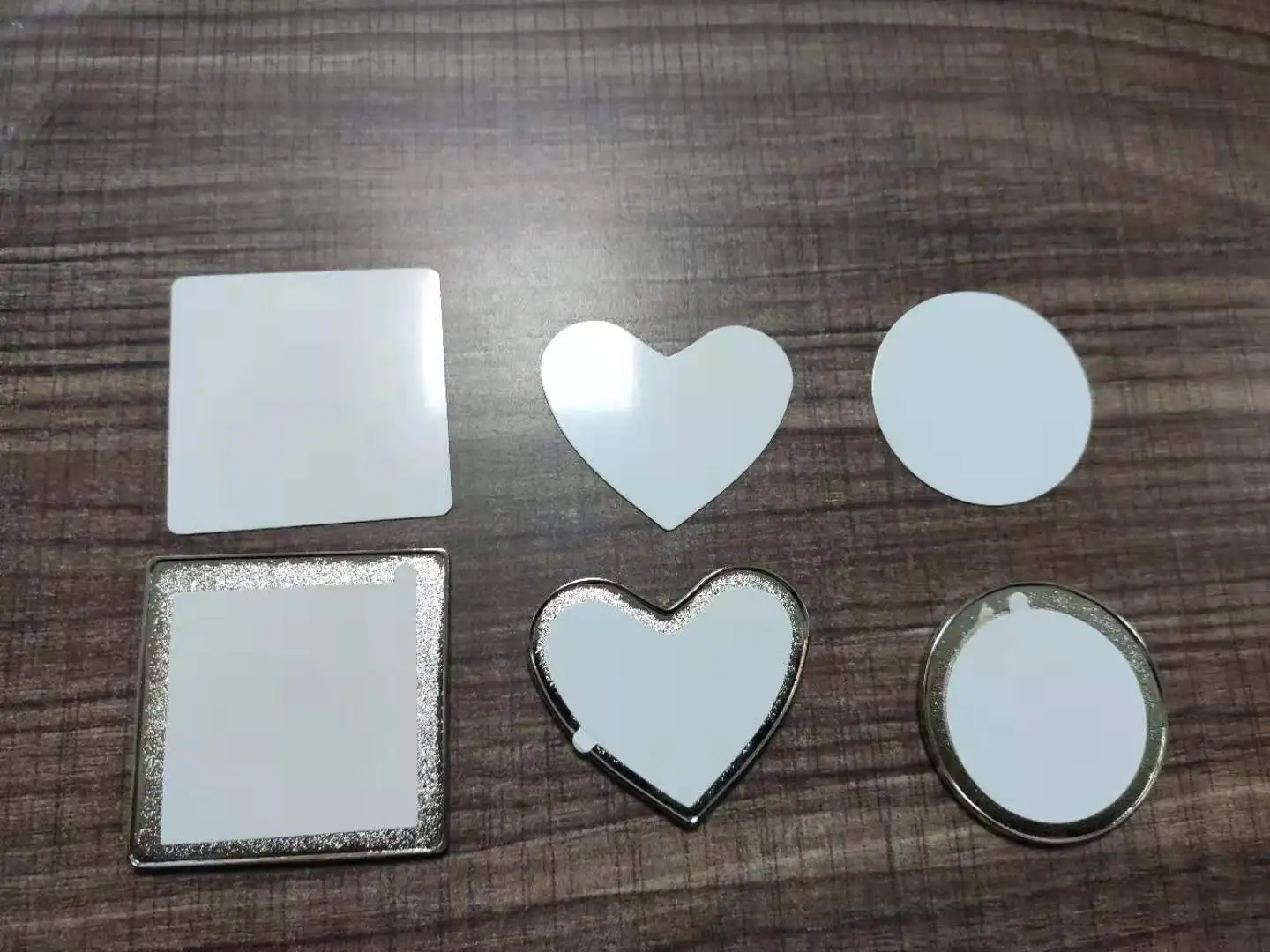 Low Price Wholesale Sublimation Blank Metal Fridge With Alu