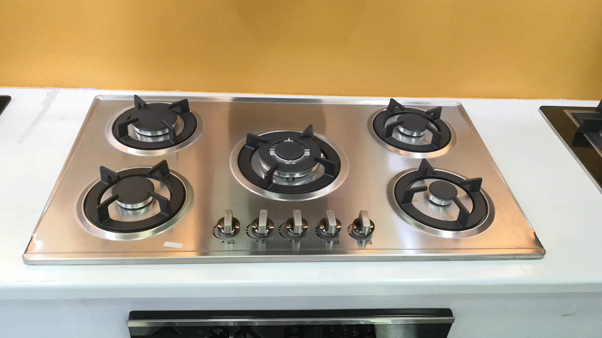 铸铁锅支架 5 燃烧器新设计燃气灶