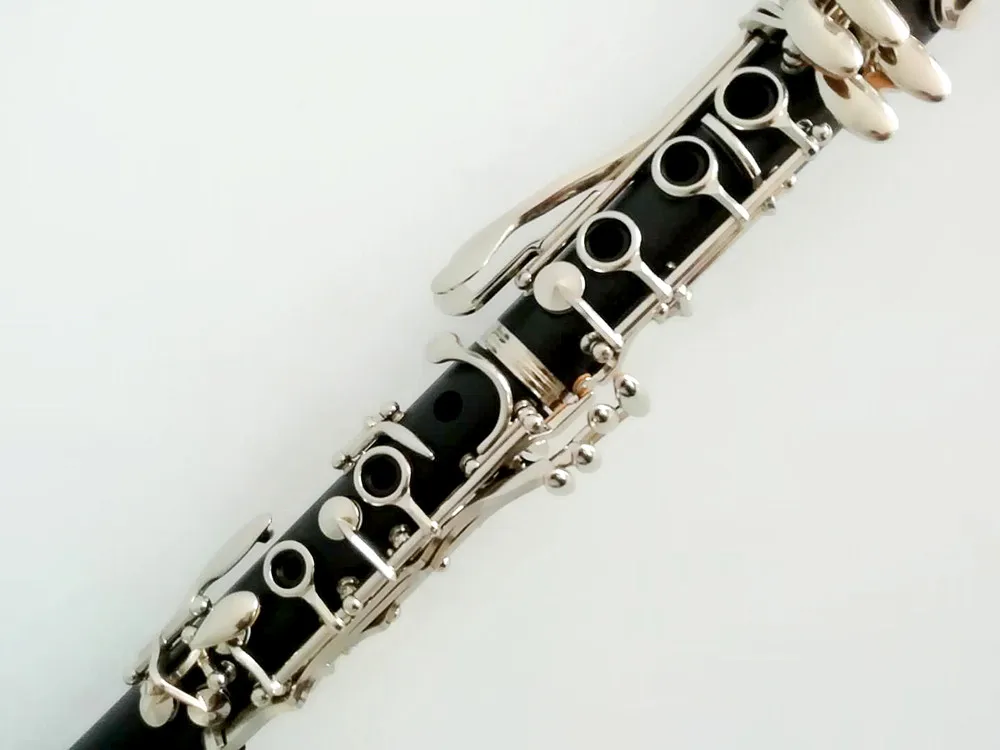 17 keys professional nickel plated bakelite bb clarinet