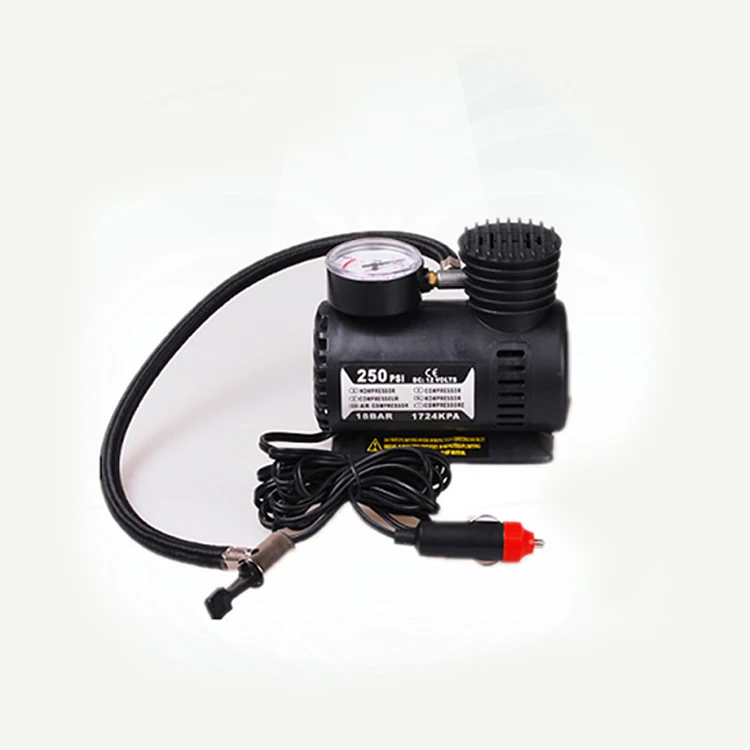 12Vmini Portable Car Air Pump Air Compressor