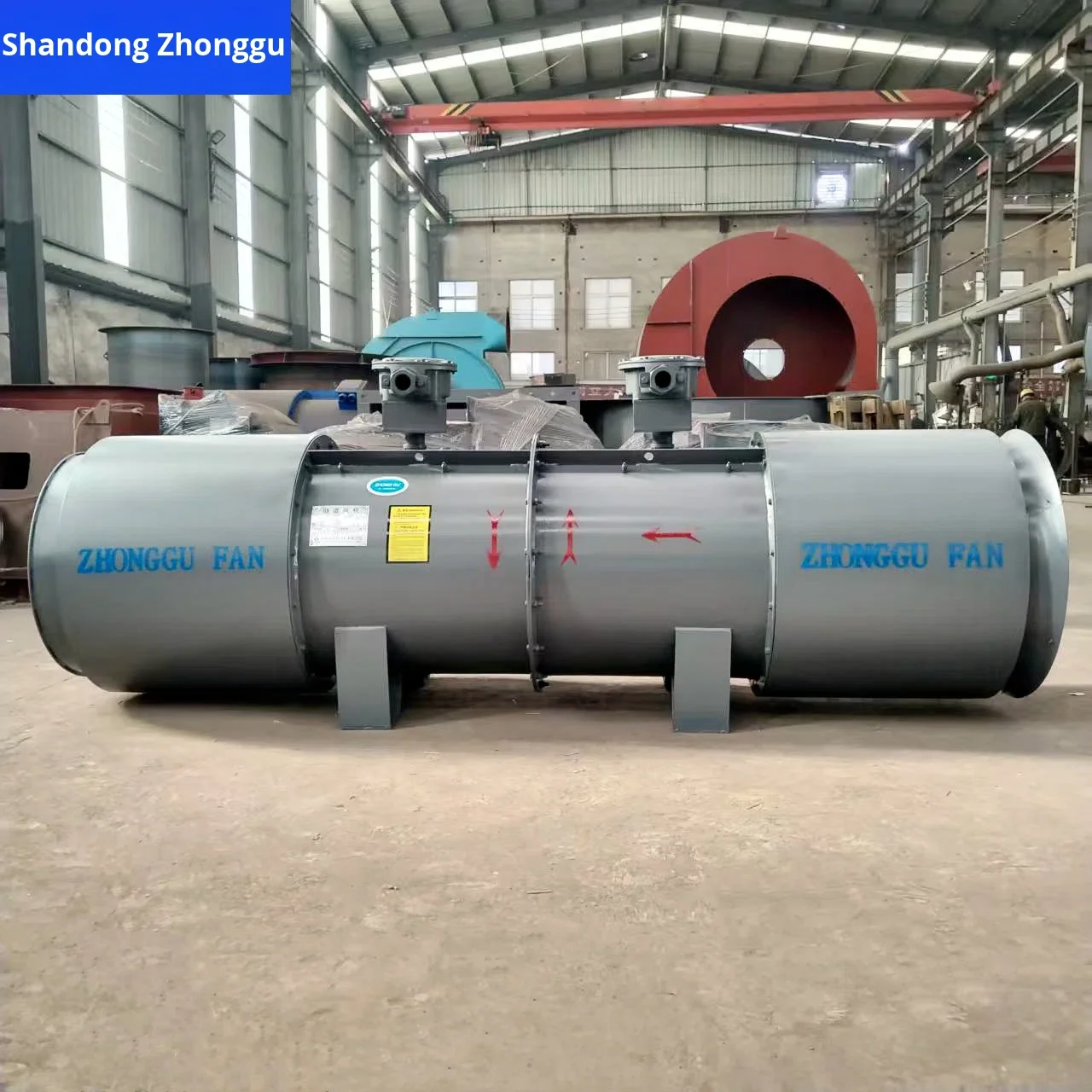 Axial Flow Fan, Explosion-Proof, 380V, Steel - detail 6