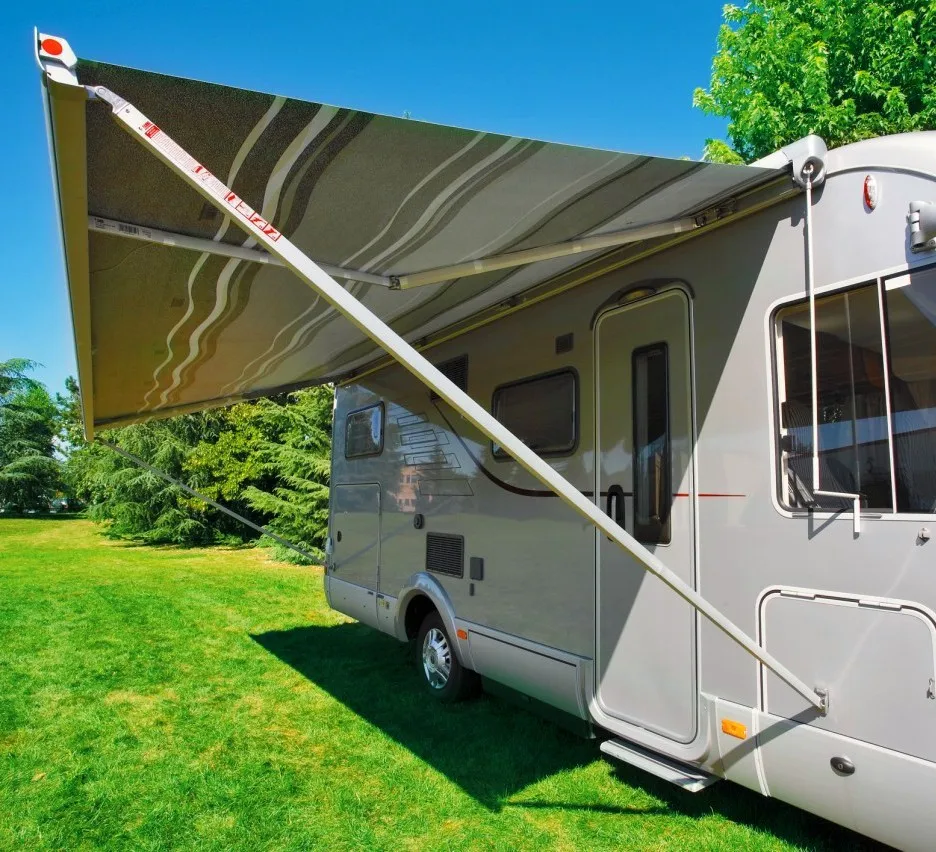 Motorized Caravan Awning Price Outdoor Balcony Full Cassette