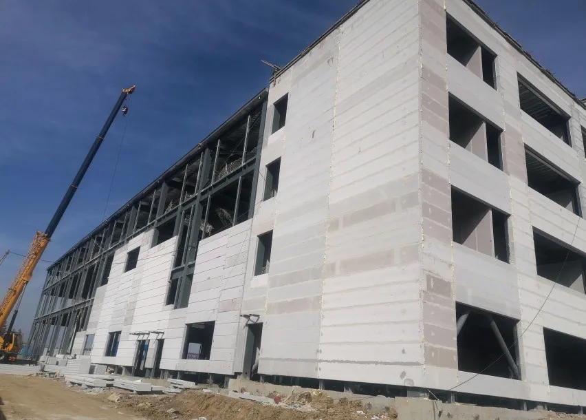 预制eps泡沫水泥夹层墙板用于建筑