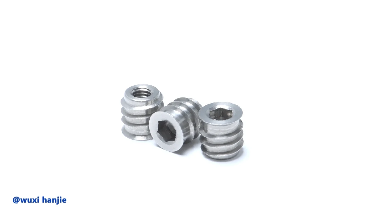 Hot Sale M6 M8 Ss304 Wood Insert Nut Buy Wood Insert Nut,Ss304 Wood