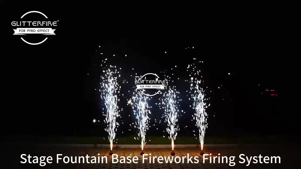 Wedding Stage Cold Pyro Machine - 10 Channel Wireless Remote