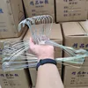 T004 cheap clothes clothing metal wire hangers for laundry dry cleaning galvanized steel wire hangers