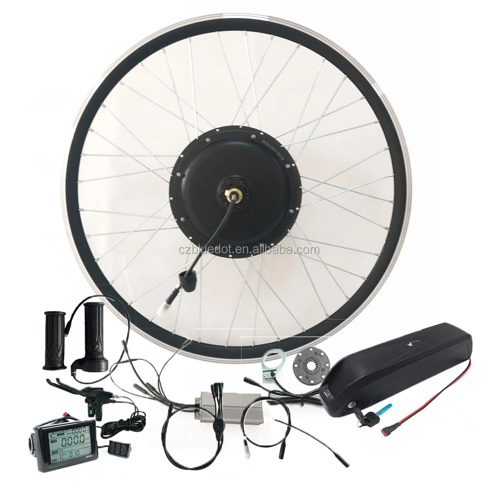 48v 1500w 2500w 26 Ebike Front Wheel Electric Conversion Kit With