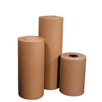 industrial brown paper rolls