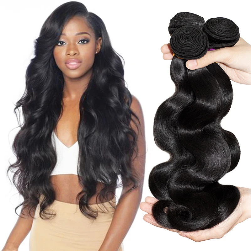 
Overseas unprocessed vendors virgin weft vendors raw original Brazilian bundles sample different styles human hair weave in bulk 