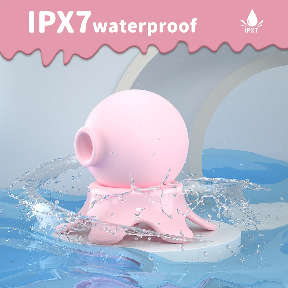 S-HANDE Octopus Shape Nipple Clitoris Sucking Vibrator With Tongue Licking Smart Decoration Women Masturbation Sex Toy_voghion.com