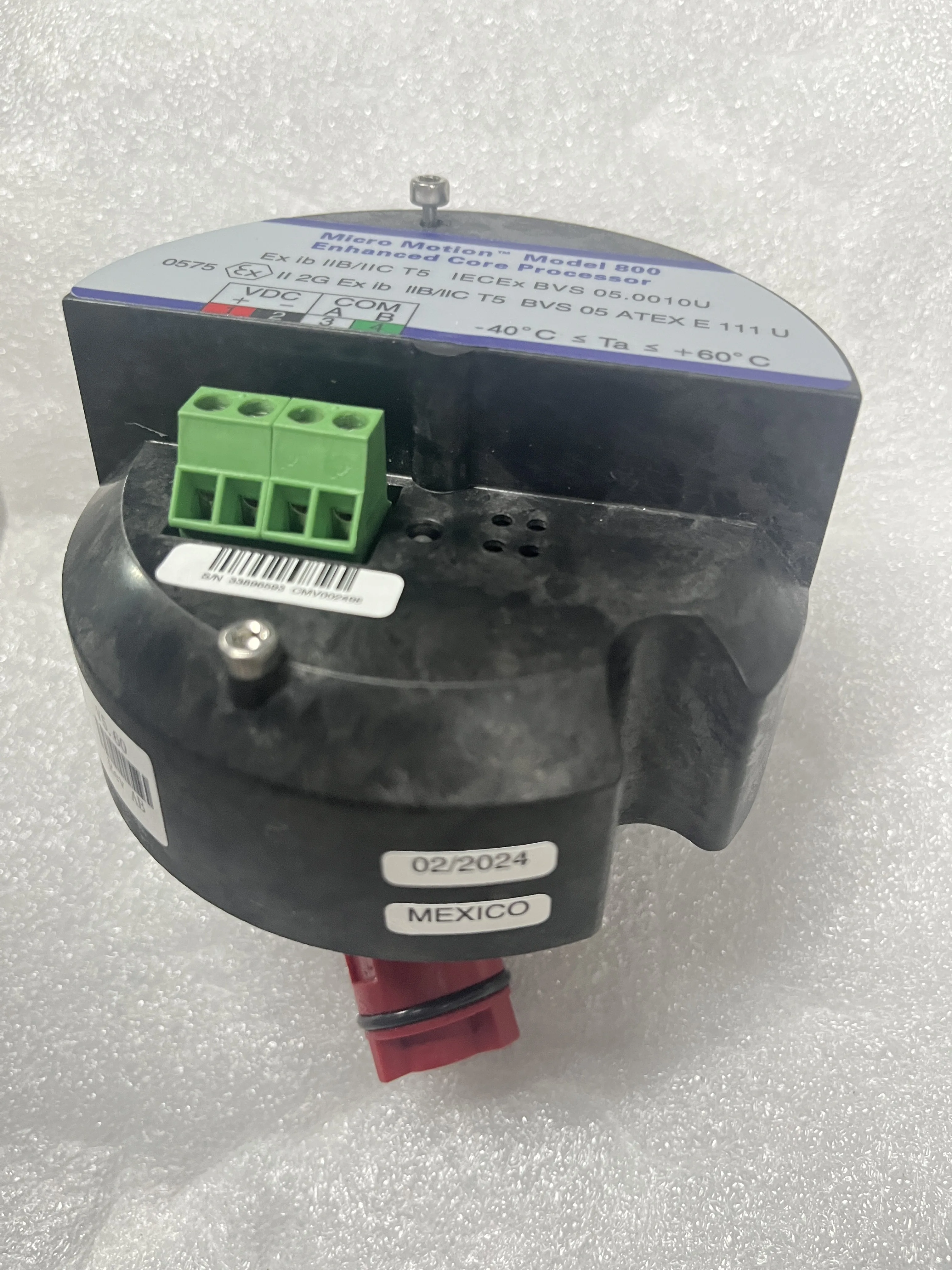 Emerson Micro Motion Model 800 Enhanced Core Processor Stock With Good ...
