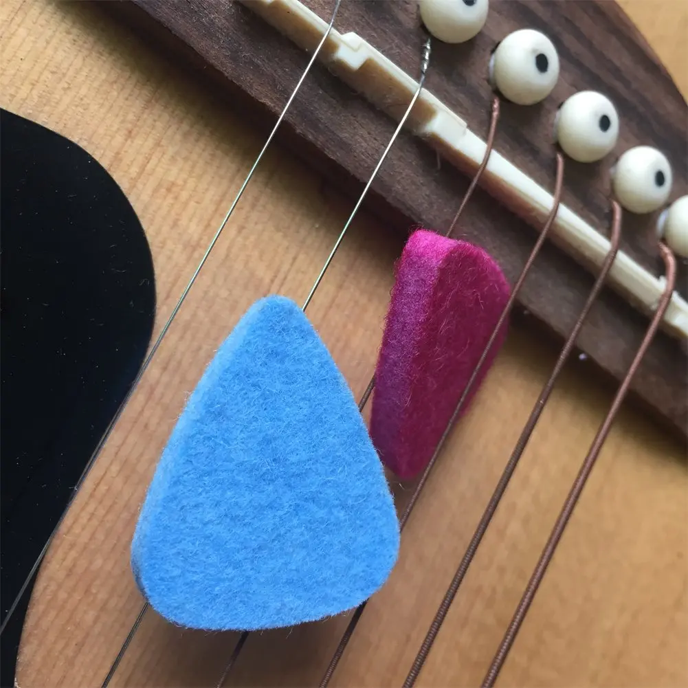 Felt Ukulele Guitar Picks 10 Pieces Felt Picks For Guitar Ukulele Bass Buy Felt Guitar Picks