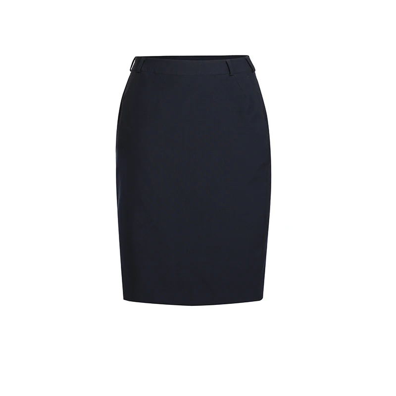 
womens bank one-step skirt uniform dark navy color slim suit set High Quality Formal women uniform 