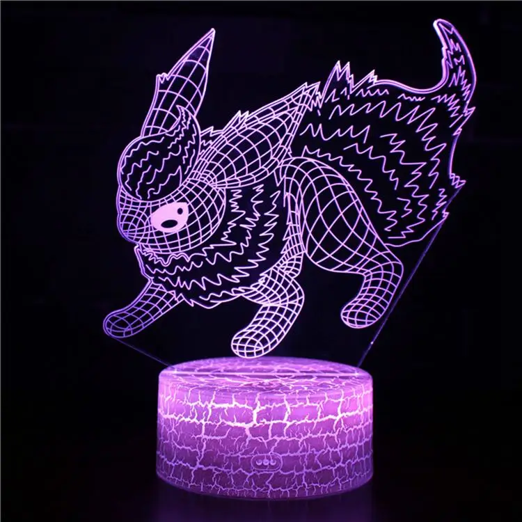 Charging Puppy Decorative Wall Nightlights Dimmable Led Night Light Mood Lamp For Kids A