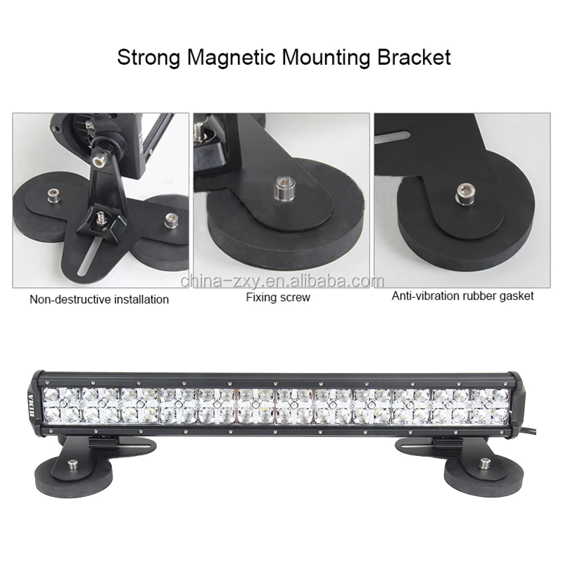 Powerful Mount Bracket Magnetic Base Led Light Bar D88mm 2 Brackets 4 ...