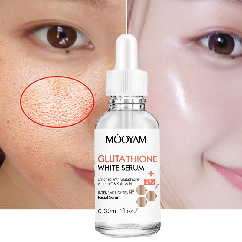 glutathione and kojic acid serum Private Label Vitamin C Skincare Skin Whitening Facial Serum For Dark Spots Remover GNC Radiance Glutathione Effervescent flat40-dis quantity:50mg