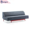 DG Most Comfortable Hot Sell Quality Living Room Lounge Metal Legs Sleeper Sofa