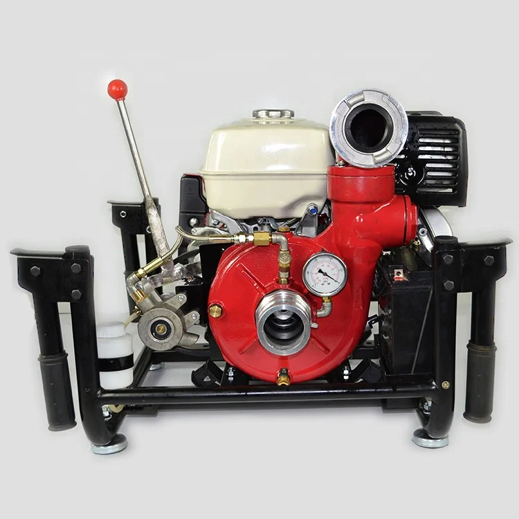 2.5 Inch High Pressure Gasoline Portable Fire Fighting Water Pump