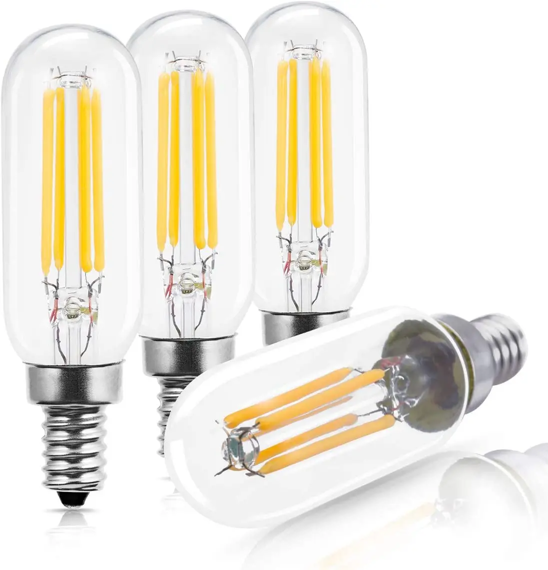 Zhongshan Electric Lighting Led Filament Bulb Dimmable E12 E14 T20 T25 2W 4W Led Bulb Home Cooker Hoods Lighting